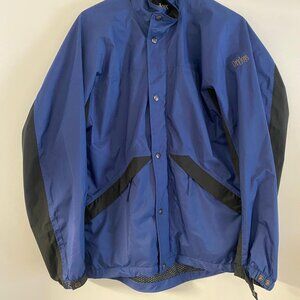 DryJoys by FootJoy Vintage 2000’s Full Zip Navy Golf Windbreaker Jacket Men’s XS